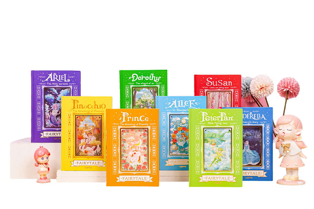 Fairy Tale Notebook -serie Nieuwe release: herontdekkende kinderdromen herontdekken