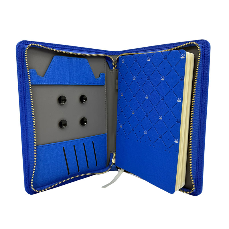 Navulbaar lederen notebook